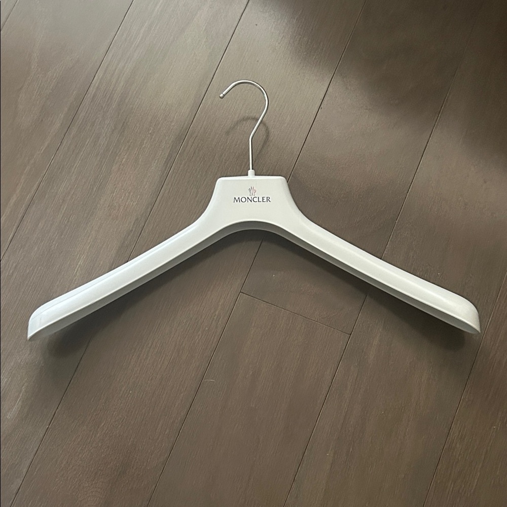 Moncler Sleek White Jacket Hanger